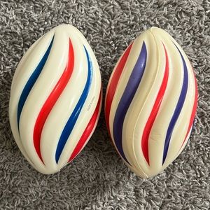 EUC - Foam Footballs Toys
